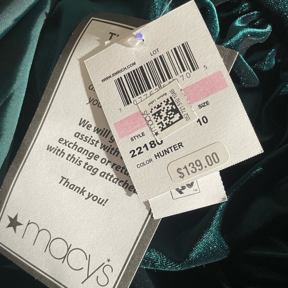 Velvet, maxi dress - Picture 5 of 5